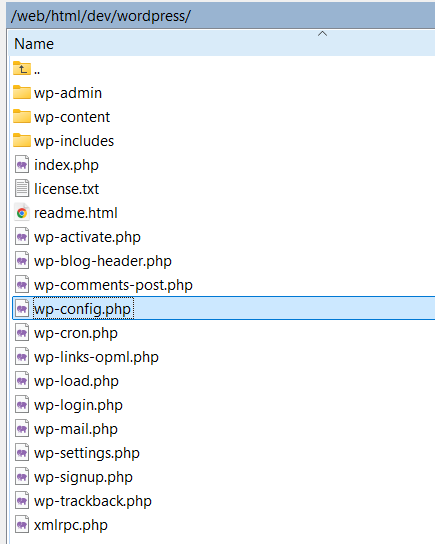 Unzip and Place WordPress Files
