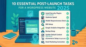 10 Key Tasks After Creating a WordPress Site