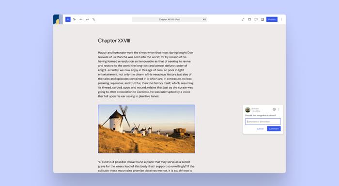 Shared Content Creation with Block-Level Comments