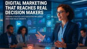 B2B decision-makers actively engaging with digital marketing tools and strategies to connect and convert leads