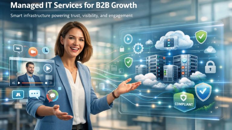 Managed IT Services enabling B2B growth through secure IT infrastructure and LinkedIn video marketing
