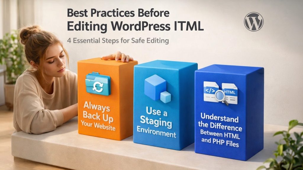 Best Practices Before Editing WordPress HTML