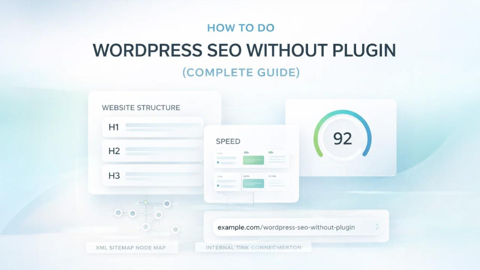 How to Do WordPress SEO Without Plugin