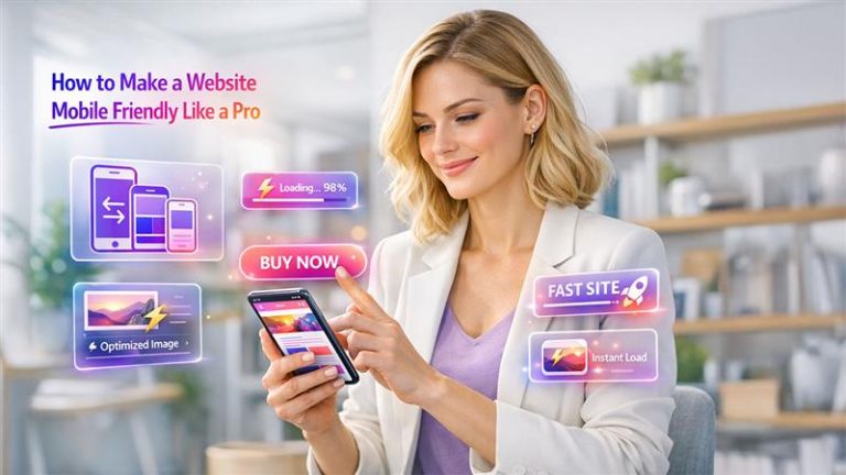 How to Make a Website Mobile Friendly? 