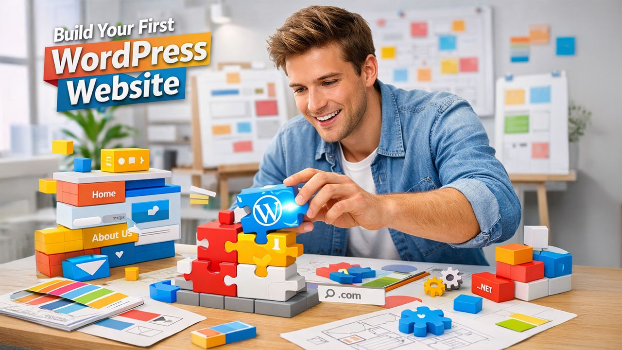 how to make a wordpress website