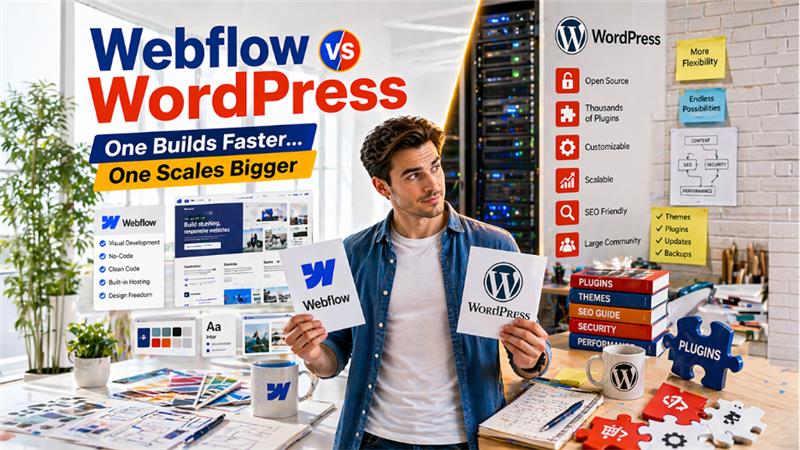 Webflow vs WordPress