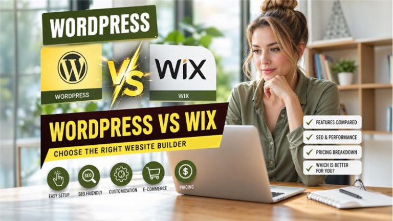WordPress vs Wix: Which Platform Is Better in 2026? (Complete Guide)