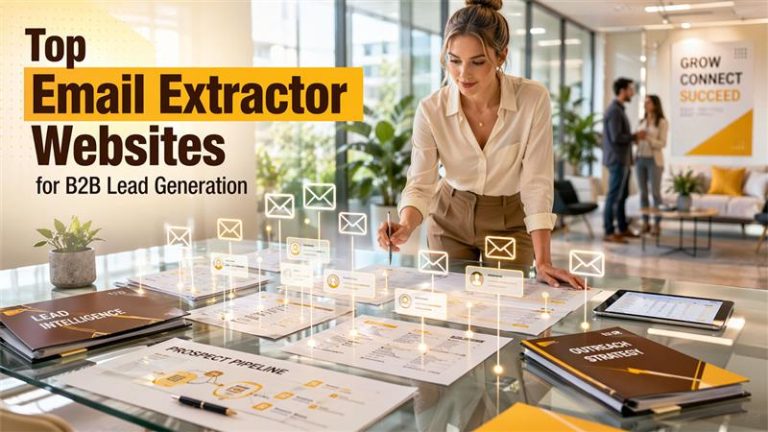 Top 10 Best Email Extractor Websites for B2B Leads and Outreach (2026)