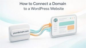 connect a domain to WordPress