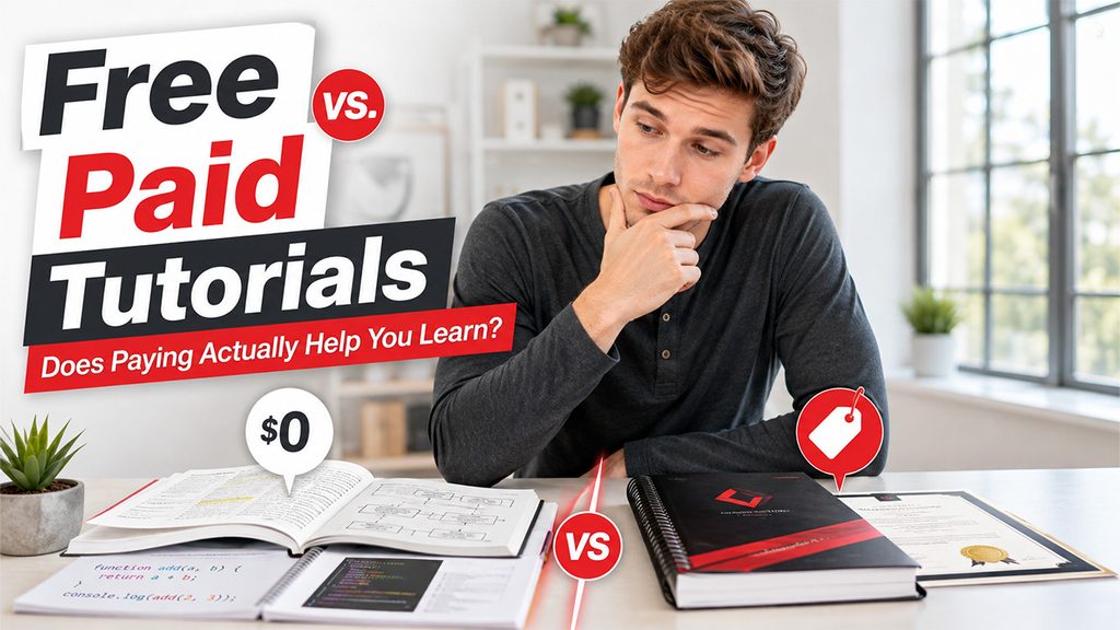 Free vs. Paid Tutorials: What Really Changes?