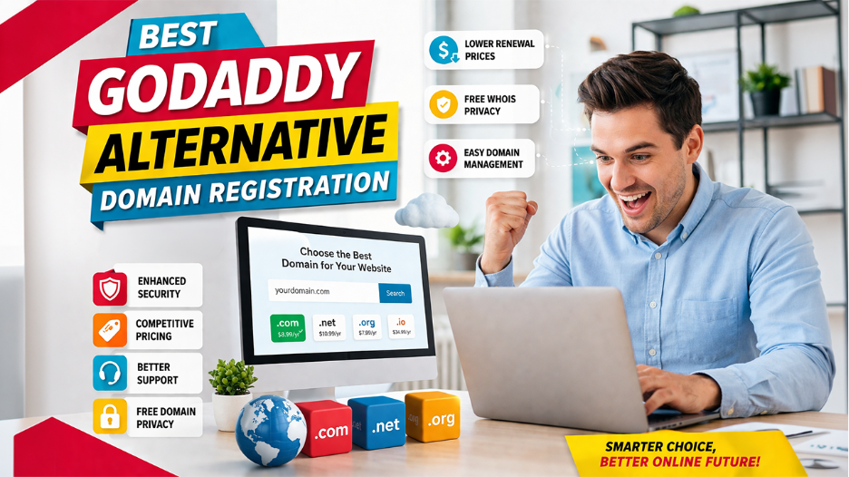 GoDaddy Alternative Domain Registration