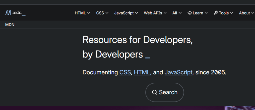 MDN Web Docs 