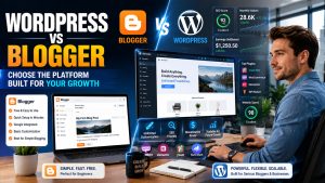 WordPress vs Blogger: Which Blogging Platform Should You Choose? 