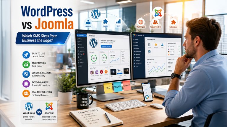 WordPress vs Joomla: Choosing the Right CMS for Business 