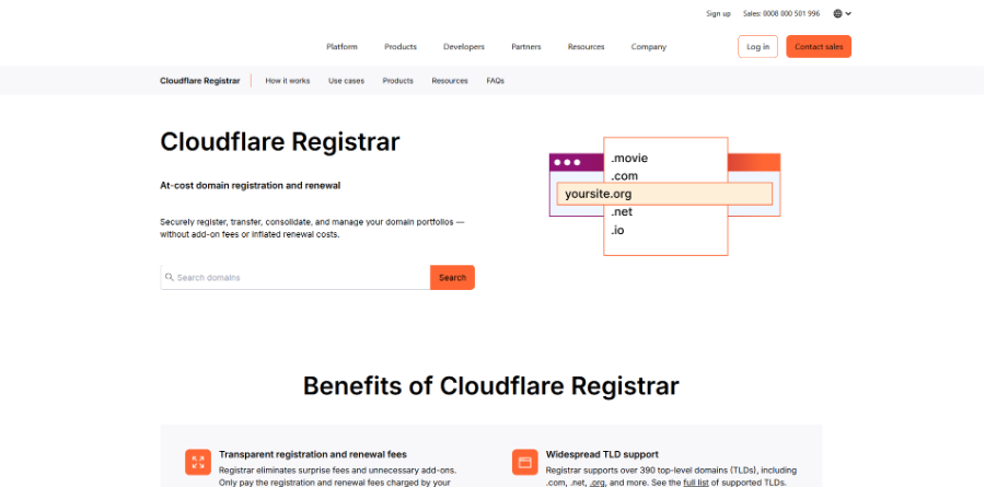 Cloudflare Registrar