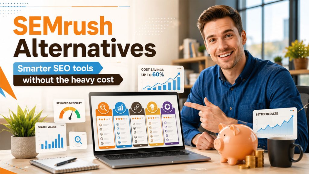5 Best SEMrush Alternatives for Keyword Research in 2026