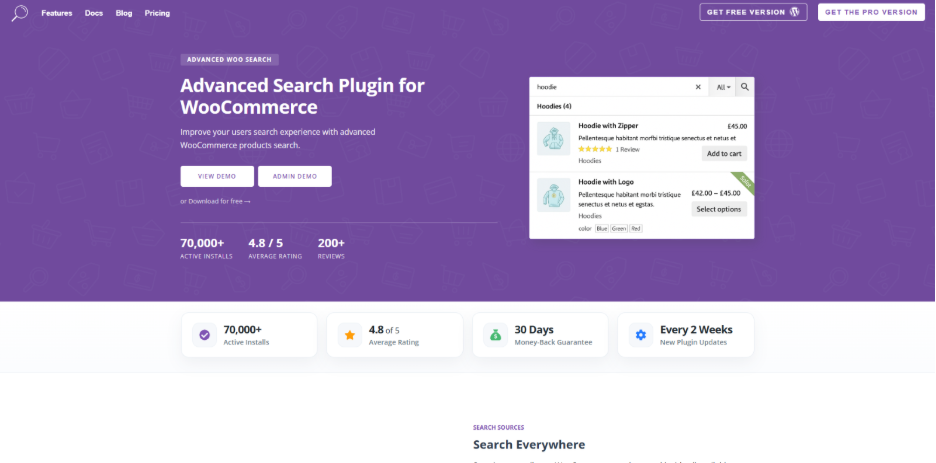 Advanced Woo Search