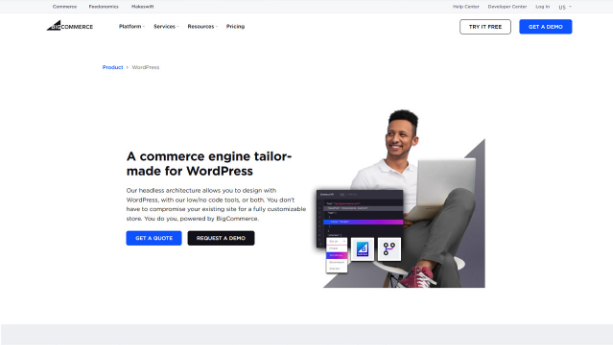 BigCommerce for WordPress Best for Scaling Online Stores