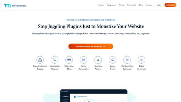 MemberPress: Best for Membership Sites 