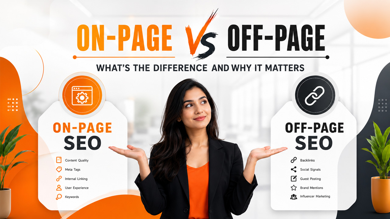 On-Page v/s Off-Page SEO