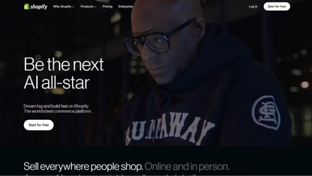 Shopify (WordPress Integration): Best for Hybrid Stores