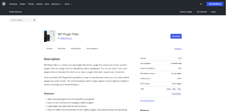 WPFilters