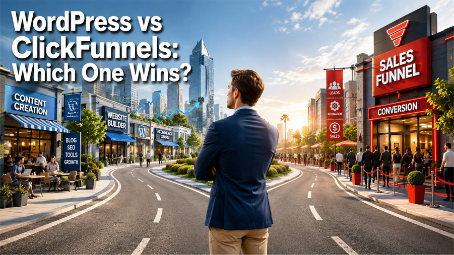 WordPress vs. ClickFunnels
