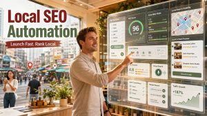 Local SEO strategies in WordPress helping businesses improve local search rankings, attract nearby customers, and optimize automated website workflows