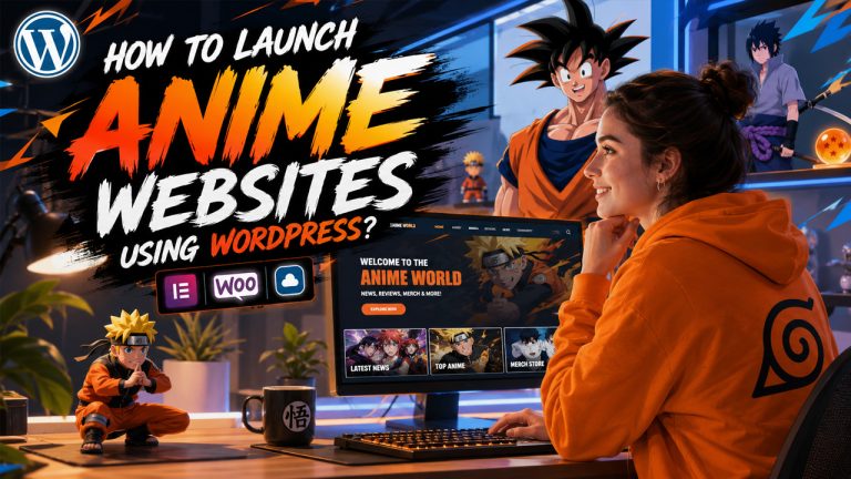 How to Launch Anime Websites Using WordPress