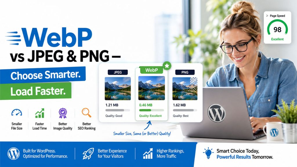 WebP vs JPEG vs PNG: Which Image Format Is Best for WordPress?