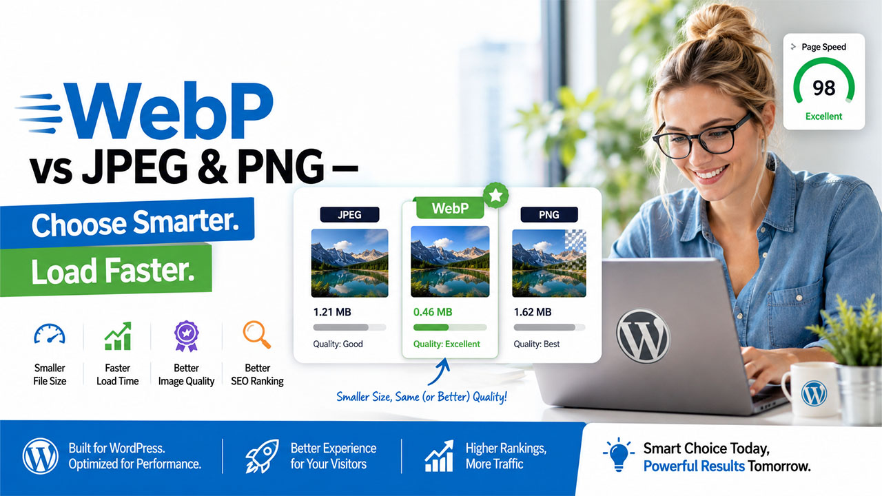 WebP vs JPEG vs PNG Which Image Format Is Best for WordPress