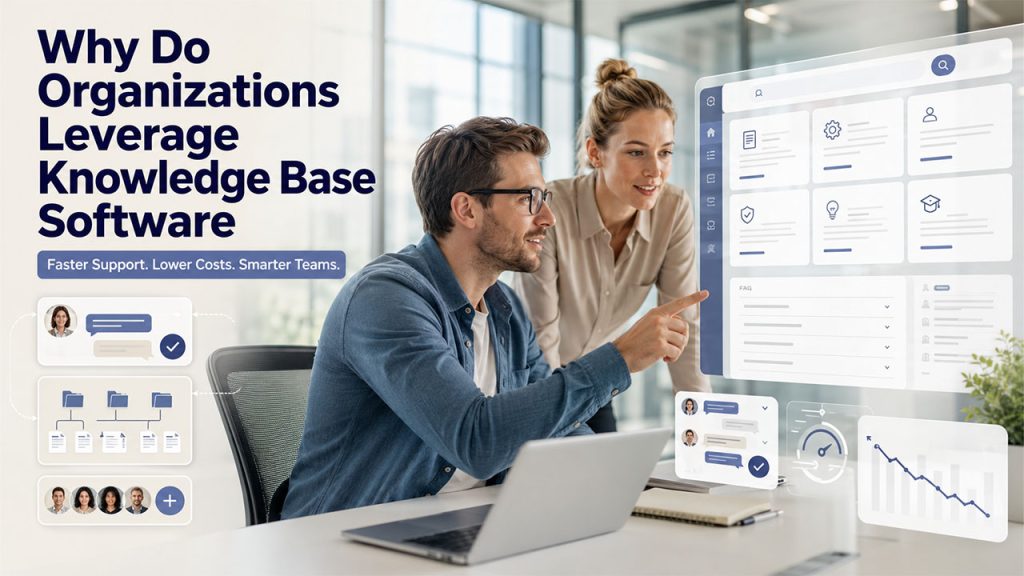 Why Do Organizations Leverage Knowledge Base Software?