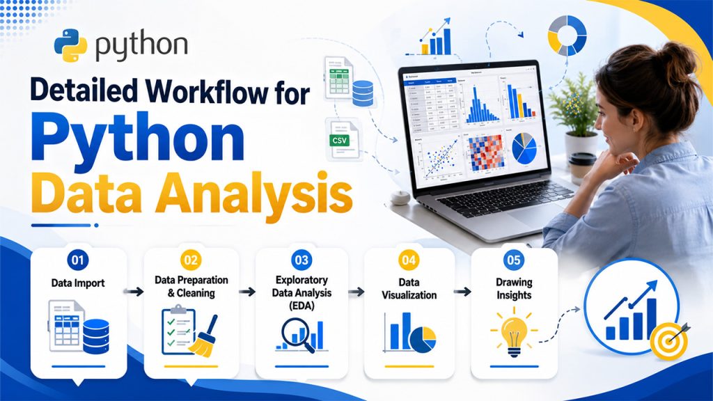 Detailed Workflow for Python Data Analysis