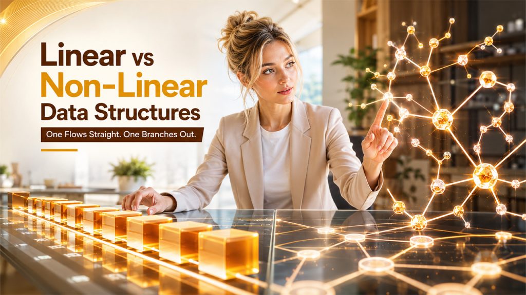Linear vs Non-Linear Data Structures  Key Differences with Examples