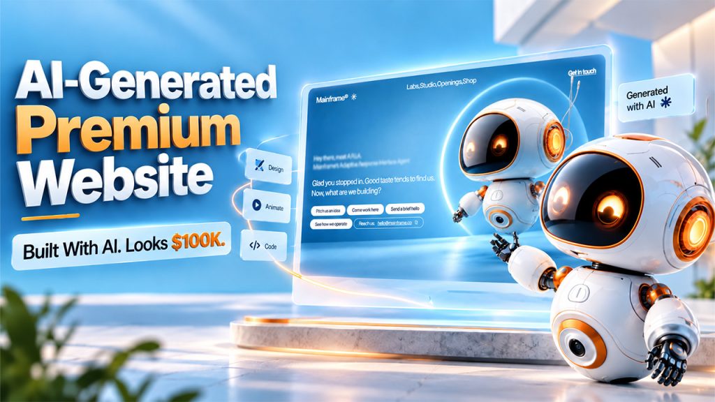 Developing an AI-Generated Premium Website That Appears as If It Costs $100,000: Here’s What Happened 