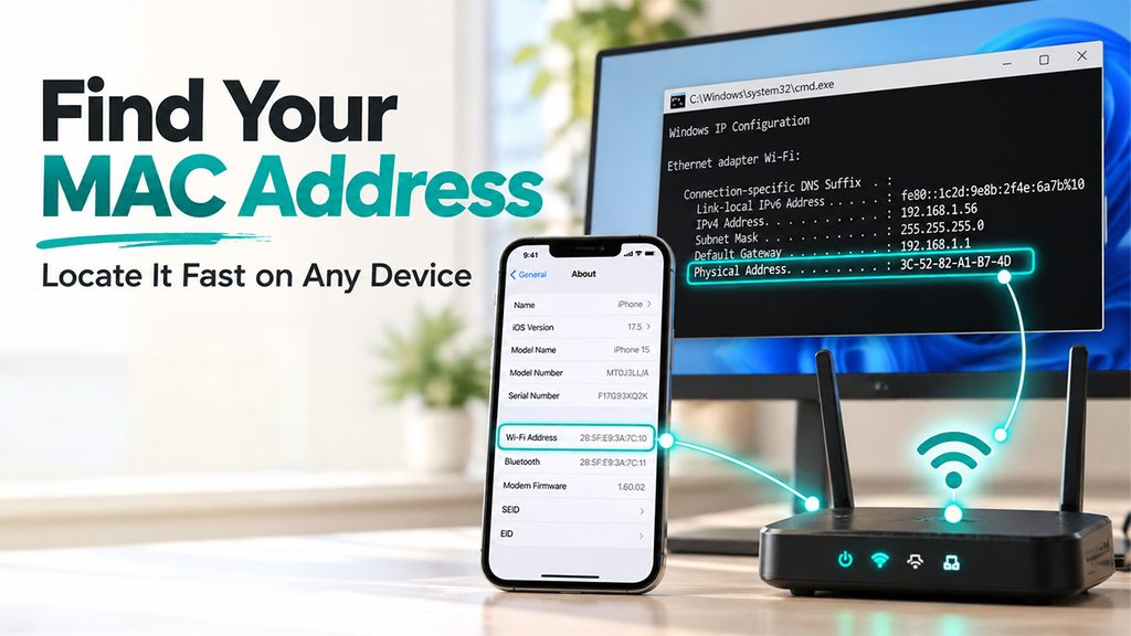 How to Find Your MAC Address