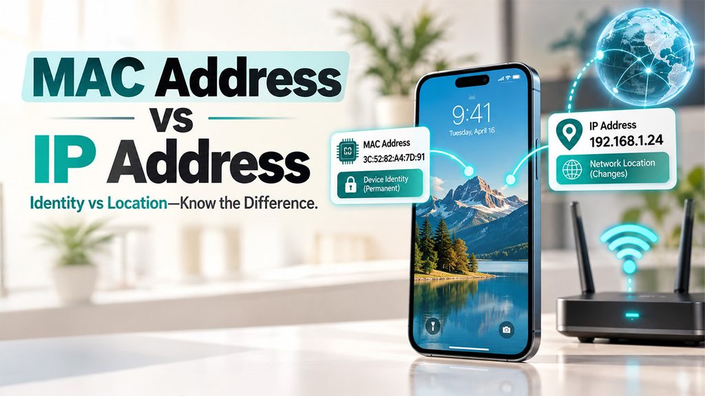 MAC Address vs IP Address: What’s the Difference