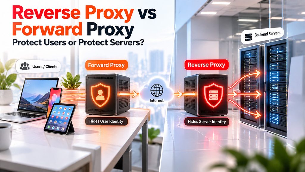 Reverse Proxy vs Forward Prox
