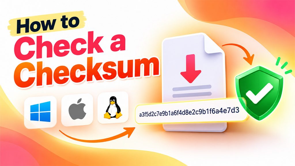 How to Check a Checksum on Mac