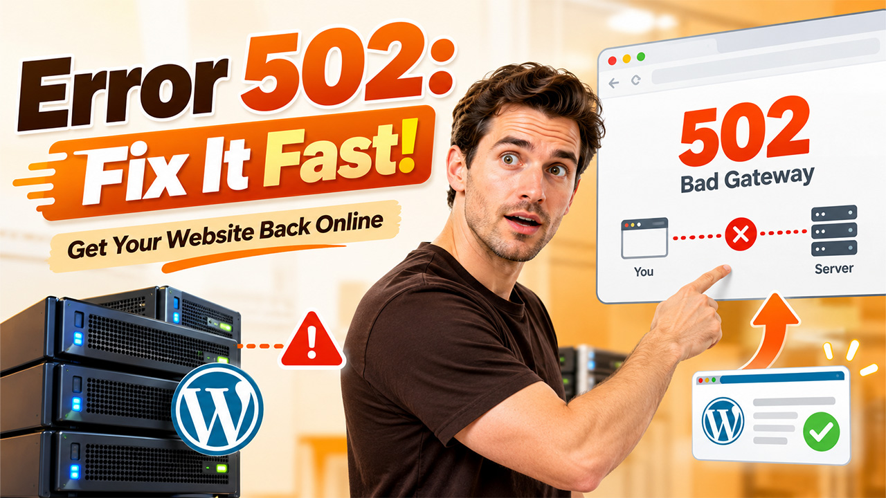 How to Fix Error 502 Bad Gateway Full Step-By-Step Guide